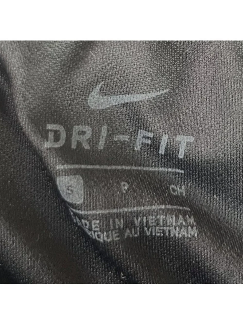 Nike Dri FIT Running Shorts Small Black Elastic Waist Workout Activewear